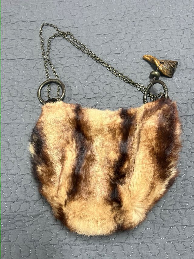 Bolso Piel Cadena Doble