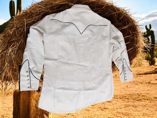Camicia Western Vintage H Bar C Anni '70