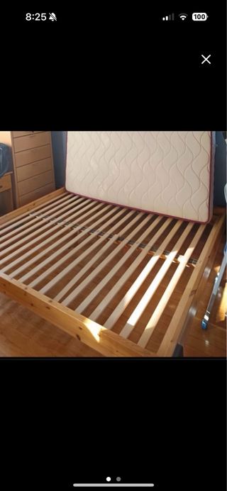 Cama futón madera El Corte Inglés
