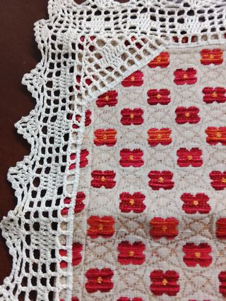 Centrotavola tessuto 40x85