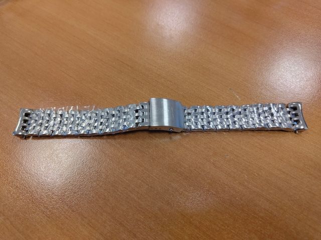 Bracciale orologio vintage acciaio