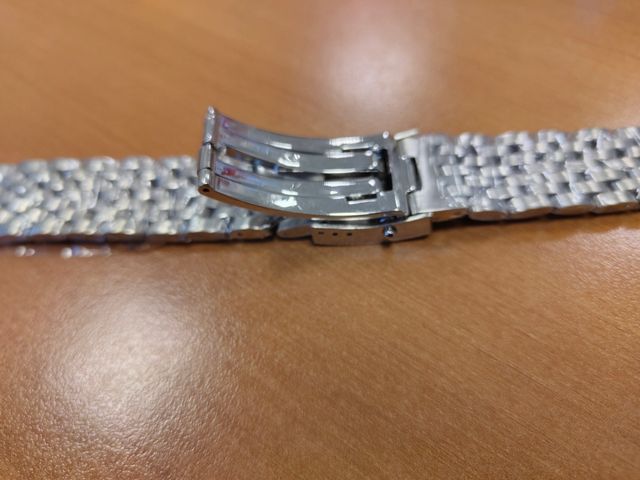 Bracciale orologio vintage acciaio