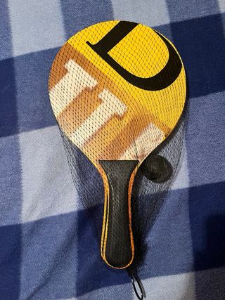 Juego de raquetas de ping pong