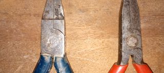 Alicates tipo Antelope, cocodrilo, punta