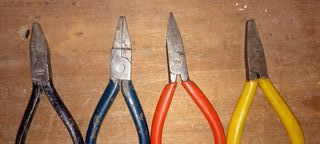 Alicates tipo Antelope, cocodrilo, punta