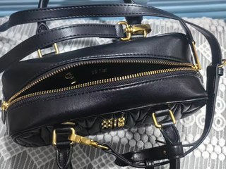 Borsa Miu Miu Arcadie Matelassé nera