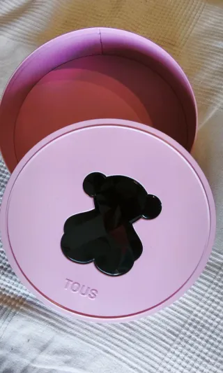 Caja Tous Rosa pastel con Oso Negro