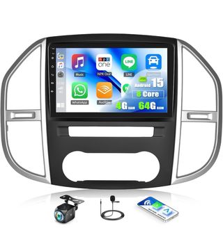 Radio Android Mercedes Vito Pantalla