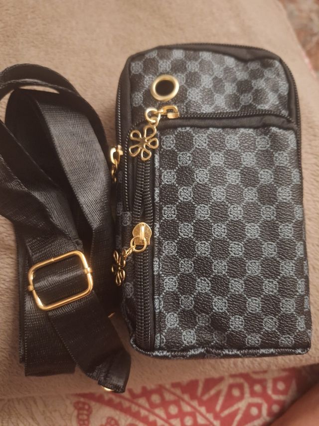 Bolsito bandolera para móvil, cartera