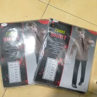 Disfraz Zombi Camisa Talla M