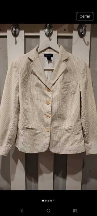 Blazer GANT Beige Rayas