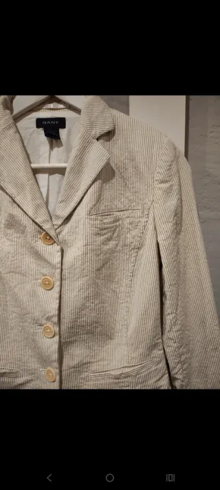 Blazer GANT Beige Rayas