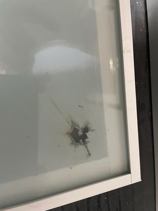 Estanterías de cristal con luz