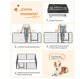 Corral/Jaula Entrenamiento Perro/Gato