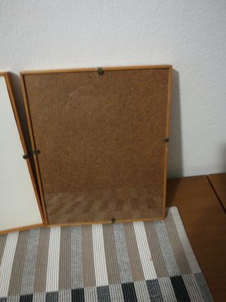 2 Quadretti per foto da appendere