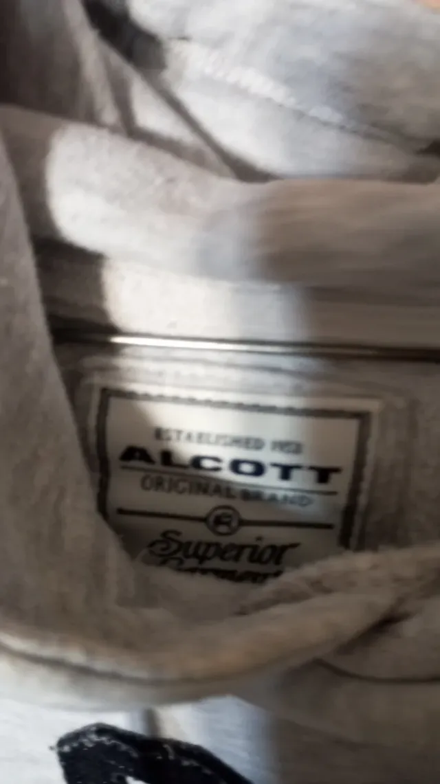 Felpa con cappuccio ragazzo ALCOTT bianca