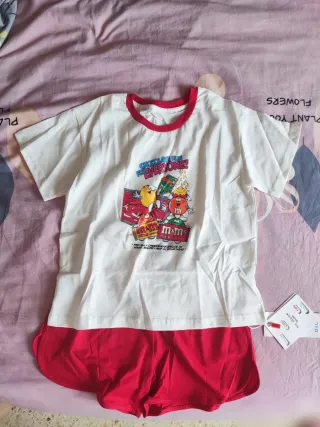 Conjunto infantil M&M's camiseta y pantalón