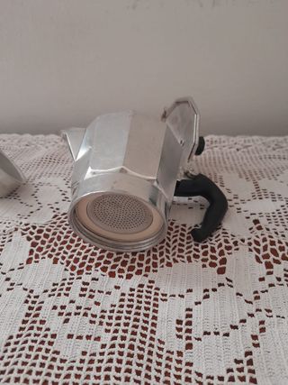 Moka da 2 tazze con manico e filtri