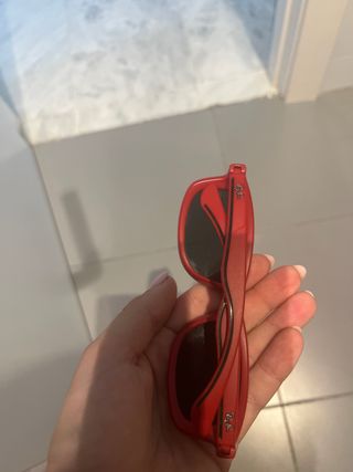 Gafas de sol Ray-Ban Rojas y Negras
