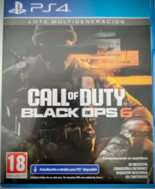 Call of Duty Black Ops 6 PS4 Multigeneración
