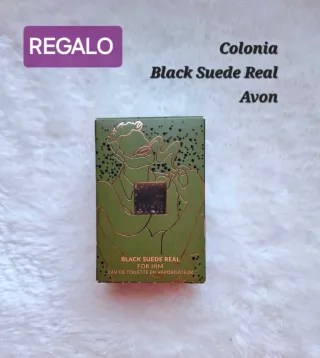 Colonia Black Suede Real Avon (Regalo)