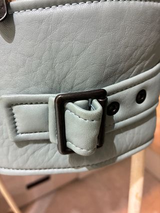 Chaqueta piel Chloé azul