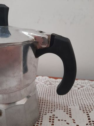 Moka da 3 tazze con manico e filtri