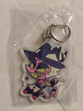 Portachiavi acrilico Helluva Boss Striker