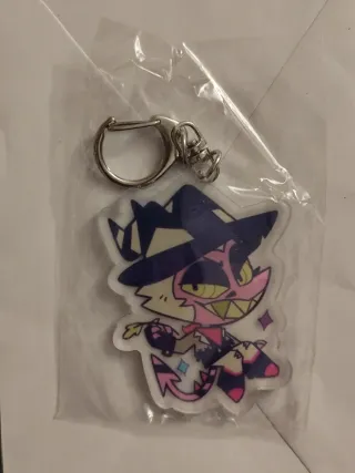 Portachiavi acrilico Helluva Boss Striker