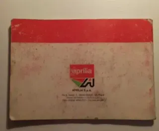 Libretto Uso Manutenzione Aprilia Red Rose 50