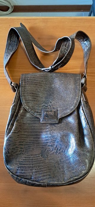 Borsetta a tracolla di pelle Made in Italy