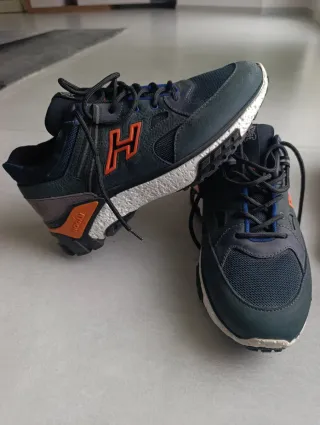Hogan Urban Trek Uomo size 6 Blu/Arancio
