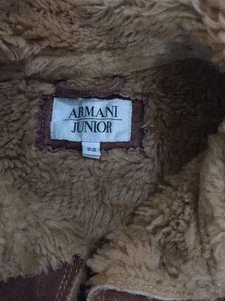 Cappottino Armani Junior tipo montone