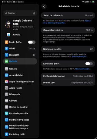 iPad Air M2 2024/2025 Gris Nuevo