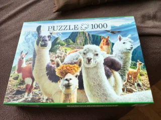 Puzzle 1000 piezas Llama Machu Picchu