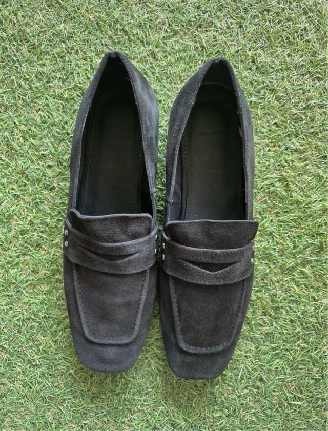 Mocasines Parfois Ante Negro Talla 39