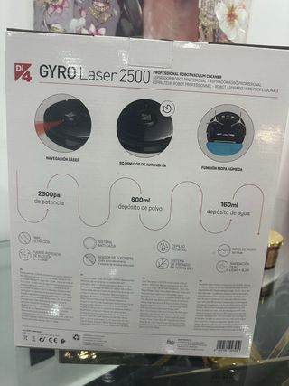 Robot Aspirador y Friega Di4 GYRO Laser 2500