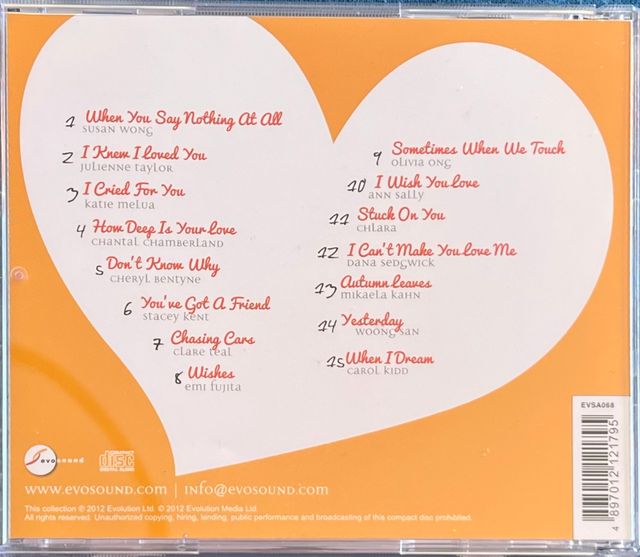 CD Voices of Love Audiophile Female Vocal