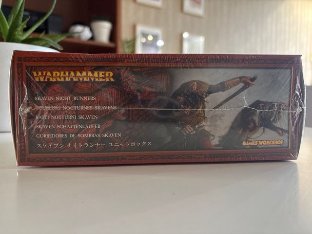Warhammer Skaven Night Runners Caja