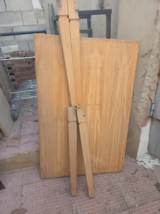 Mesa de pino 120x80 esta en crudo para barnizar
