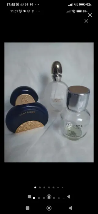 BOTTIGLIE VUOTE LOEWE Vintage