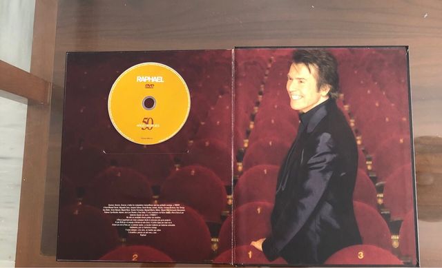 CD y DVD Raphael - 50 Años Después