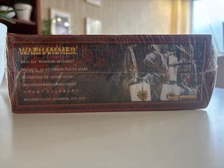 Warhammer Regimiento de guerreros de altos elfos