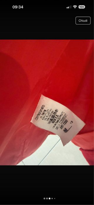 Cappotto donna rosso con pelliccia