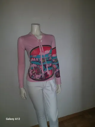 Custo Barcelona Blusa Manga Larga Estampada