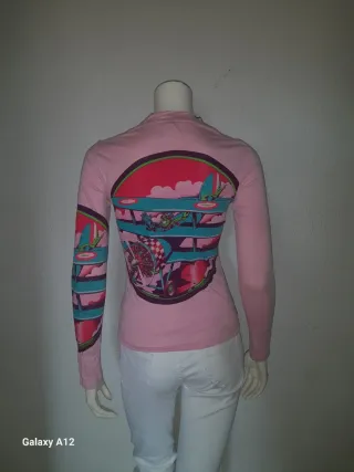 Custo Barcelona Blusa Manga Larga Estampada