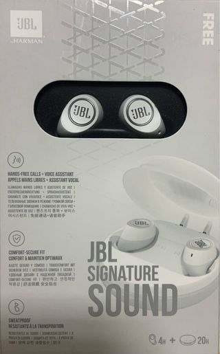 Auriculares JBL Free Blancos Bluetooth