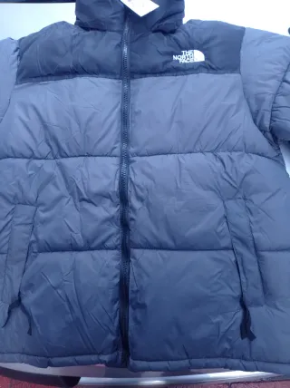 Anorak The North Face Negro y Gris