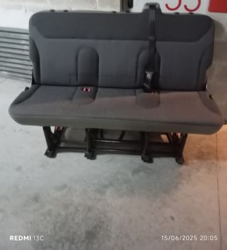 Asientos traseros Opel Vivaro