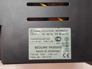 Amplificador Bang & Olufsen Negro